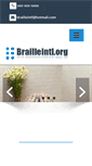 Mobile Screenshot of brailleintl.org